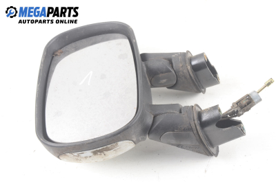 Огледало за Fiat Doblo Cargo (11.2000 - 02.2010), 2+1 вр., товарен, позиция: лява