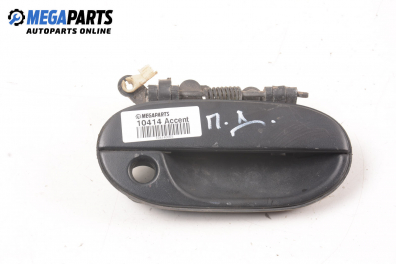 Външна дръжка за Hyundai Accent I Hatchback (10.1994 - 01.2000), 4+1 вр., хечбек, позиция: предна, дясна