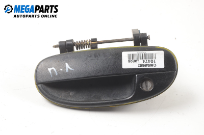 Външна дръжка за Daewoo Lanos Sedan (05.1997 - 04.2004), 4+1 вр., седан, позиция: предна, лява