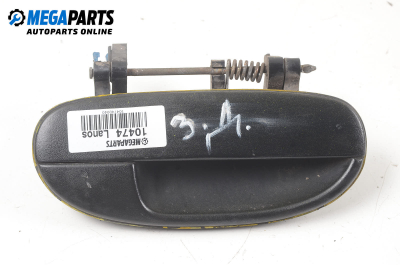 Външна дръжка за Daewoo Lanos Sedan (05.1997 - 04.2004), 4+1 вр., седан, позиция: задна, дясна