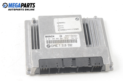 Компютър двигател за BMW 3 Series E46 Sedan (02.1998 - 04.2005) 318 i, 143 к.с.
