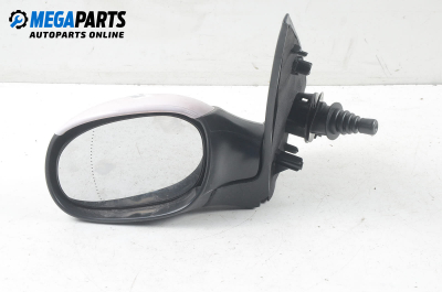 Огледало за Peugeot 206 Hatchback (08.1998 - 12.2012), 4+1 вр., хечбек, позиция: лява
