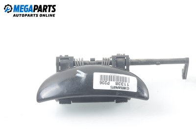 Външна дръжка за Peugeot 206 Hatchback (08.1998 - 12.2012), 2+1 вр., хечбек, позиция: лява