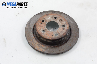 Спирачен диск за Honda FR-V Minivan (08.2004 - ...), позиция: задна