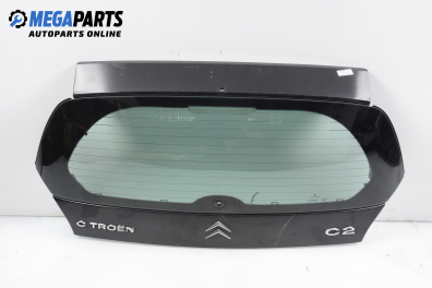 Заден капак за Citroen C2 Hatchback (09.2003 - 09.2017), 2+1 вр., хечбек, позиция: задна