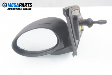 Огледало за Citroen C1 Hatchback (06.2005 - 06.2014), 2+1 вр., товарен, позиция: лява