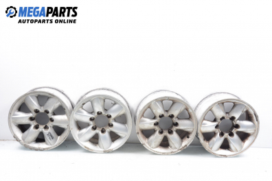 Алуминиеви джанти за Nissan Terrano II SUV (10.1992 - 09.2007) 16 цола, ширина 7 (Цената е за комплекта)