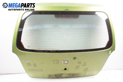 Заден капак за Opel Agila A Hatchback (09.2000 - 12.2007), 4+1 вр., хечбек, позиция: задна