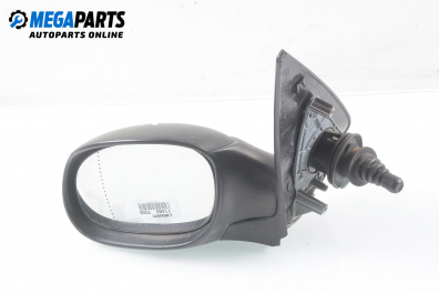Огледало за Peugeot 206 Hatchback (08.1998 - 12.2012), 4+1 вр., хечбек, позиция: лява