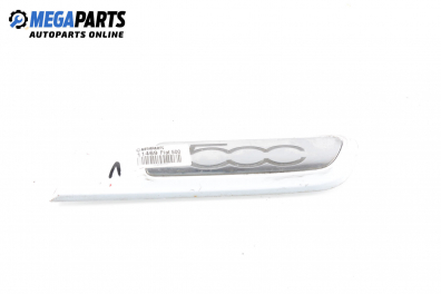 Външни лайсни за Fiat 500 Coupe (10.2007 - ...), хечбек, позиция: лява