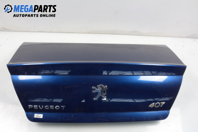Заден капак за Peugeot 407 Sedan (02.2004 - 12.2011), 4+1 вр., седан, позиция: задна