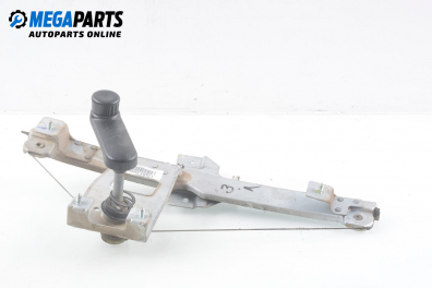 Ръчна машинка стъклоповдигач за Dacia Sandero Hatchback (06.2008 - 12.2012), 4+1 вр., хечбек, позиция: задна, лява