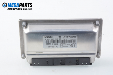 Компютър двигател за Toyota Yaris Hatchback I (01.1999 - 12.2005) 1.0 16V, 68 к.с., № Bosch 0 261 206 882
