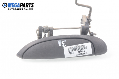 Външна дръжка за Renault Clio II Hatchback (09.1998 - 09.2005), 4+1 вр., хечбек, позиция: задна, лява