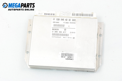 Компютър ABS за Mercedes-Benz A-Class Hatchback  (W168) (07.1997 - 08.2004), № Bosch 0 265 109 477