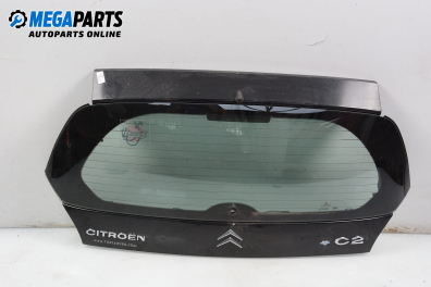 Заден капак за Citroen C2 Hatchback (09.2003 - 09.2017), 2+1 вр., хечбек, позиция: задна