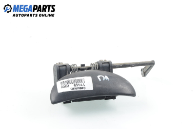 Външна дръжка за Peugeot 206 Hatchback (08.1998 - 12.2012), 4+1 вр., хечбек, позиция: предна, лява