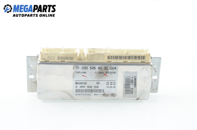 Компютър ABS/ESP за Mercedes-Benz E-Class Sedan (W211) (03.2002 - 03.2009), № Bosch 0 265 109 515
