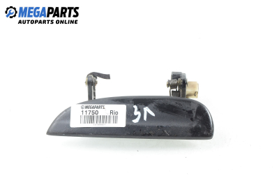 Външна дръжка за Kia Rio Estate I (07.2000 - 04.2006), 4+1 вр., комби, позиция: задна, лява