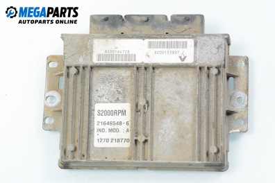 Компютър двигател за Renault Laguna II Hatchback (03.2001 - 12.2007) 1.8 16V (BG0B, BG0M), 120 к.с., № 8200164728