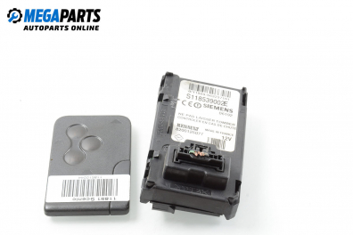 Четец с карта за Renault Scenic II Minivan (06.2003 - 07.2010), № Siemens S118539002E