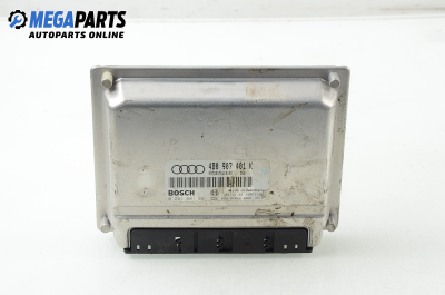 Компютър двигател за Audi A6 Sedan C5 (01.1997 - 01.2005) 2.5 TDI, 150 к.с., № 4B0 907 401 K