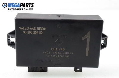 Модул парктроник за Lancia Phedra Minivan (09.2002 - 11.2010), № Valeo 9629825480