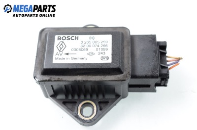 Сензор ESP за Renault Scenic I Minivan (09.1999 - 07.2010), № Bosch0 265 005 259
