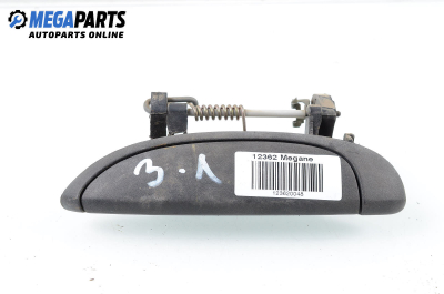 Външна дръжка за Renault Megane I Grandtour (03.1999 - 08.2003), 4+1 вр., комби, позиция: задна, лява