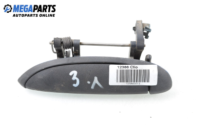 Външна дръжка за Renault Clio II Hatchback (09.1998 - 09.2005), 4+1 вр., хечбек, позиция: задна, лява