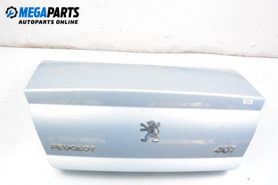 Заден капак за Peugeot 407 Sedan (02.2004 - 12.2011), 4+1 вр., седан, позиция: задна
