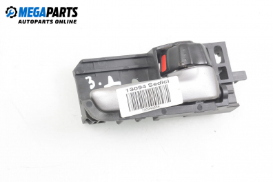 Вътрешна дръжка за Fiat Sedici mini SUV (06.2006 - 10.2014), 4+1 вр., джип, позиция: задна, дясна