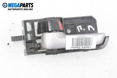 Вътрешна дръжка за Fiat Sedici mini SUV (06.2006 - 10.2014), 4+1 вр., джип, позиция: предна, лява