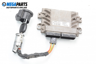 Компютър с контактен ключ за Renault Clio II Hatchback (09.1998 - 09.2005) 1.2 (BB0A, BB0F, BB10, BB1K, BB28, BB2D, BB2H, CB0A...), 58 к.с.