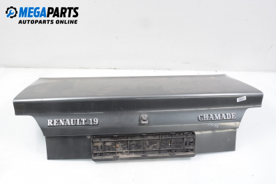 Заден капак за Renault 19 I Chamade (01.1988 - 12.1992), 4+1 вр., седан, позиция: задна