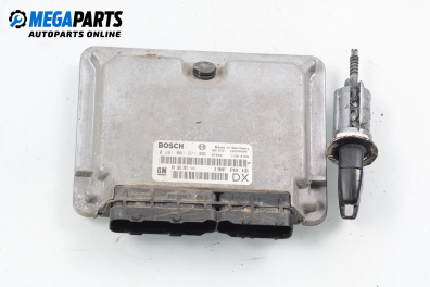 Компютър с контактен ключ за Opel Astra G Hatchback (02.1998 - 12.2009) 2.0 DI, 82 к.с., № Bosch 0 281 001 971