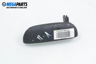 Външна дръжка за Nissan Micra II Hatchback (01.1992 - 02.2003), 4+1 вр., хечбек, позиция: предна, лява