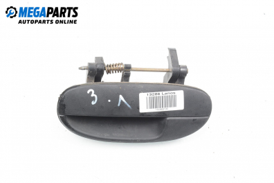 Външна дръжка за Daewoo Lanos Sedan (05.1997 - 04.2004), 4+1 вр., седан, позиция: задна, лява