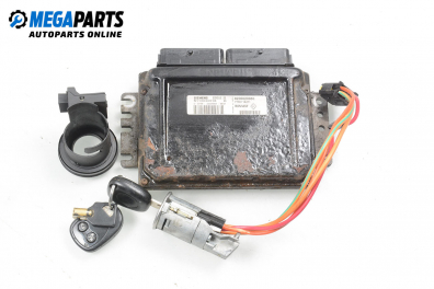 Компютър с контактен ключ и имобилайзер за Renault Megane I Coach (03.1996 - 08.2003) 1.6 16V (DA0B, DA04, DA11), 107 к.с.