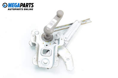 Ръчна машинка стъклоповдигач за Nissan Micra III Hatchback (01.2003 - 06.2010), 4+1 вр., хечбек, позиция: задна, лява