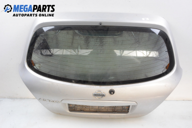 Заден капак за Nissan Almera II Hatchback (01.2000 - 12.2006), 2+1 вр., хечбек, позиция: задна