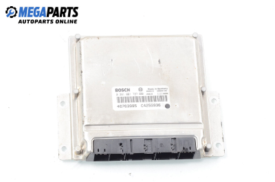 Компютър двигател за Alfa Romeo 166 (936) (09.1998 - 06.2007) 2.4 JTD (936A2A), 136 к.с., № 0 281 001 787