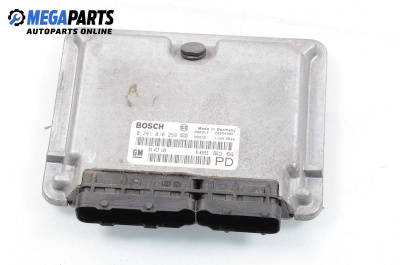 Компютър двигател за Opel Zafira A Minivan (04.1999 - 06.2005) 2.0 DTI 16V, 101 к.с., № Bosch 0 281 010 268