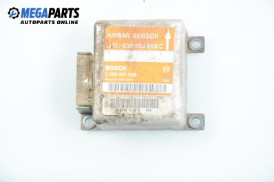Модул за AIRBAG за Audi A6 Sedan C4 (1994-06-01 - 1997-10-01), № Bosch 0 285 001 038