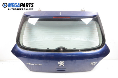 Заден капак за Peugeot 307 Hatchback (08.2000 - 12.2012), 4+1 вр., хечбек, позиция: задна