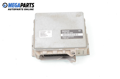 Компютър двигател за BMW 3 Series E36 Sedan (09.1990 - 02.1998) 318 tds, 90 к.с., № 0 281 001 243