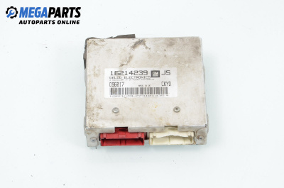 Компютър двигател за Opel Tigra Coupe (07.1994 - 12.2000) 1.4 16V, 90 к.с., № 16214239