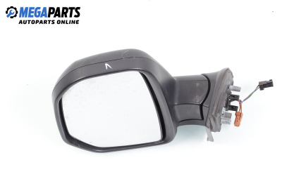 Огледало за Peugeot Partner Box II (04.2008 - 06.2018), 2+1 вр., товарен, позиция: лява