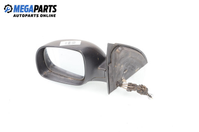 Огледало за Volkswagen Lupo Hatchback (09.1998 - 07.2005), 2+1 вр., хечбек, позиция: лява