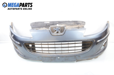 Предна броня за Peugeot 407 Sedan (02.2004 - 12.2011), седан, позиция: предна
